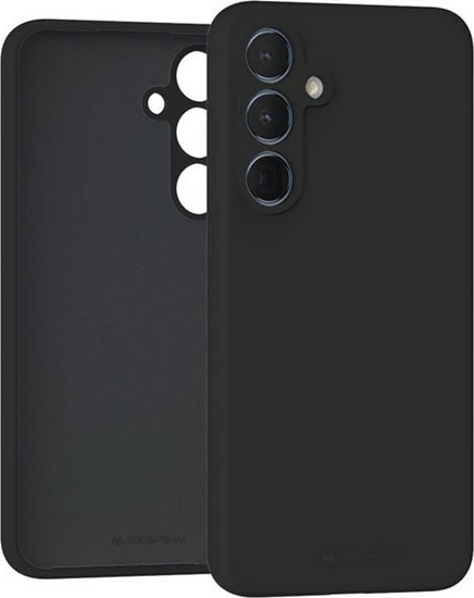 Picture of Mercury Mercury Silicone Case Samsung A55 BLACK / CZARNY