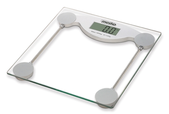 Изображение Mesko | Bathroom scales | MS 8137 | Maximum weight (capacity) 150 kg | Accuracy 100 g | Glass