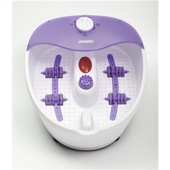 Изображение Mesko Foot massager MS 2152 Number of accessories included 3, White/Purple