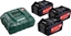 Изображение Metabo Zestaw akumulatorów 3 x 5,2Ah + adowarka ASC 30-36 (685048000)