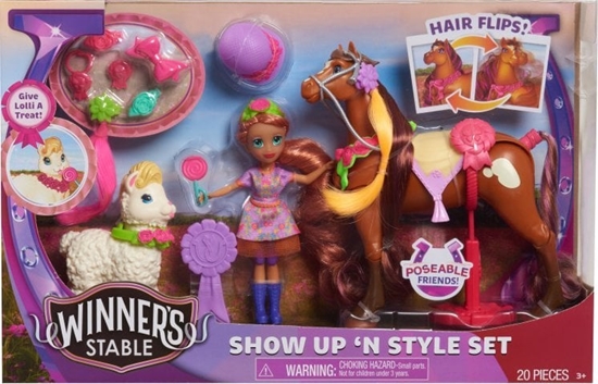 Picture of MGA WINNERS STABLE styling set with horse accessories  Show Up N Style, 53180
