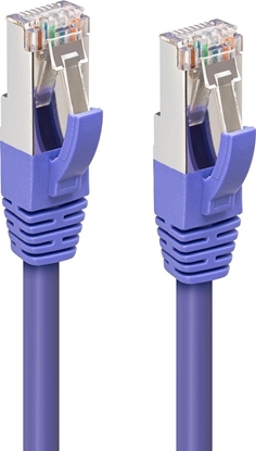 Attēls no MicroConnect CAT6A S/FTP 10m Purple LSZH