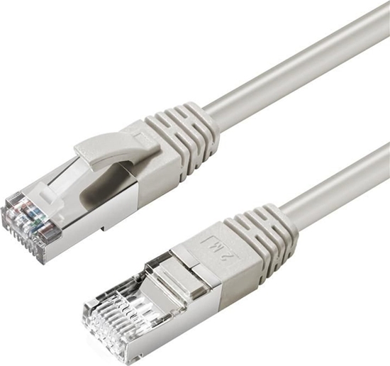 Изображение MicroConnect CAT6A S/FTP 15m Grey LSZH