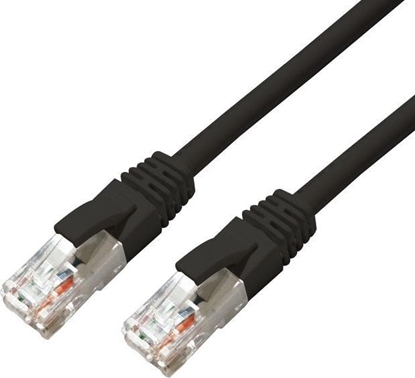 Attēls no MicroConnect CAT6A UTP 0.5m Black LSZH