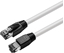 Attēls no MicroConnect CAT8.1 S/FTP 0,50m White LSZH