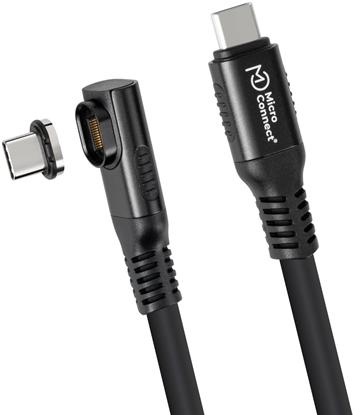 Изображение Kabel USB MicroConnect USB-C - USB-C 2 m Czarny (MC-LS-USB4CC0.5-A)
