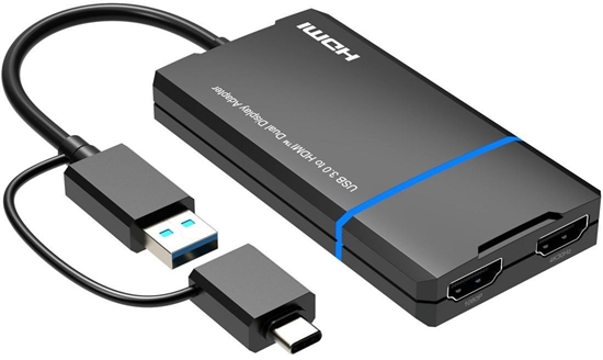 Изображение Microconnect MC-USB3.1CHDMIX2-2IN1 bez kategorii