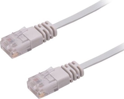 Picture of MicroConnect U/UTP CAT6 10M Grey Flat