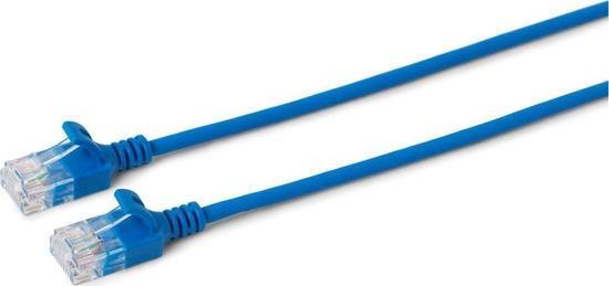 Изображение MicroConnect U/UTP CAT6A Slim 4M Blue
