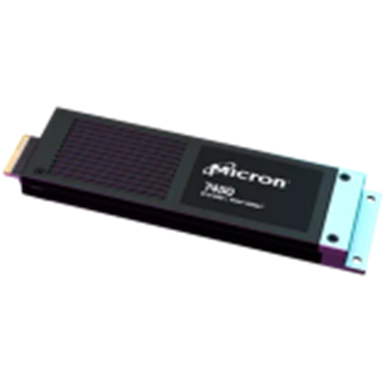 Picture of SSD|MICRON|SSD series 7450 PRO|960GB|NVMe|NAND flash technology 3D NAND|Write speed 1400 MBytes/sec|Read speed 5000 MBytes/sec|Form Factor M.2|TBW 1700 TB|MTBF 2000000 hours|MTFDKBA960TFR-1BC1ZABYYR