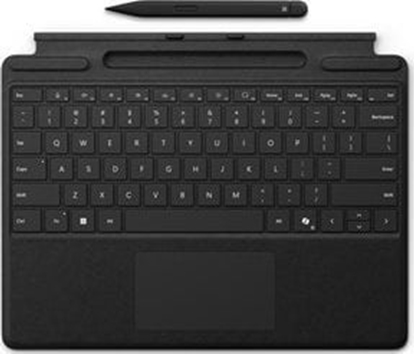 Attēls no Microsoft MICROSOFT Surface Pro9/10 Typecover with Slim Pen COMM black Germany