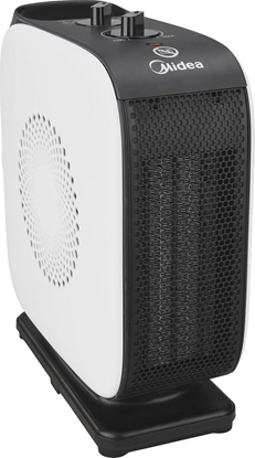 Picture of Midea Compact PTC Fan Heater | NTY15-19CA | Fan heater | 1500 W | Number of power levels 2 | Suitable for rooms up to 10 m² | White/Black