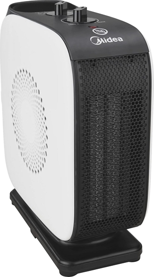 Изображение Midea Compact PTC Fan Heater | NTY15-19CA | Fan heater | 1500 W | Number of power levels 2 | Suitable for rooms up to 10 m² | White/Black