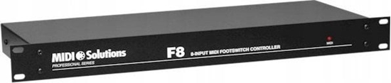 Изображение MIDI SOLUTIONS MIDI Solutions- F8 Footswitch / MIDI Converter