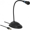 Изображение Delock USB Gooseneck Microphone with base and mute + on / off button