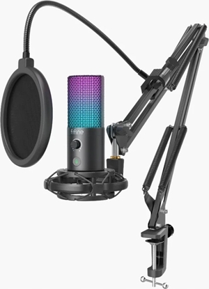 Picture of Mikrofon Fifine Fifine Technology FIFINE T669 PRO3 RGB Kondensatorinio Mikrofono Komplektas