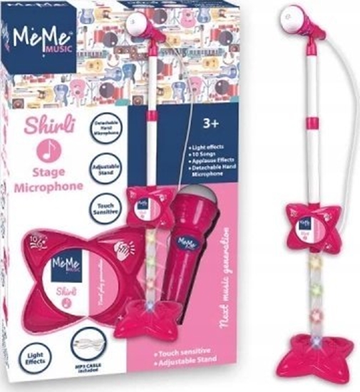 Picture of Mikrofon Meme MEME MIKROFON SCENICZNY RÓOWY ZE STATYWEM