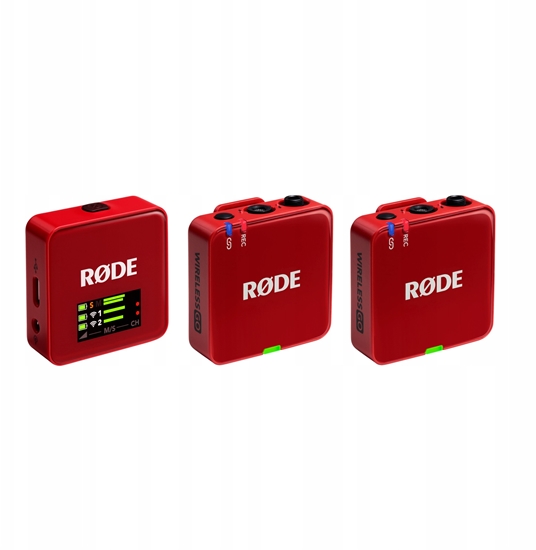Picture of Mikrofon Rode Wireless Go III czerwony (WIGOGEN3RED)