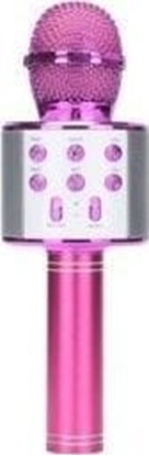 Attēls no Mikrofon W&K Mikrofon zabawkowy JYWK369-5 róowy