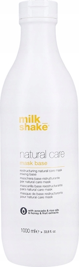 Изображение Milk Shake Milk Shake, Natural Care Mask Base, Paraben-Free, Hair Treatment Cream Mask, 1000 ml For Women