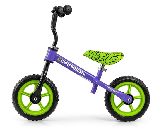 Picture of Rowerek biegowy Milly Mally Milly Mally Rowerek biegowy Dragon Violet