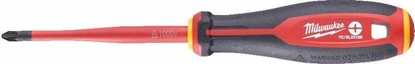 Изображение Milwaukee MILWAUKEE VDE SCREWDRIVE PZ/SL 2x100mm