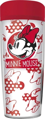 Attēls no Minnie Mouse Minnie Mouse - Kubek podróny 533 ml (Biay/Czerwony)