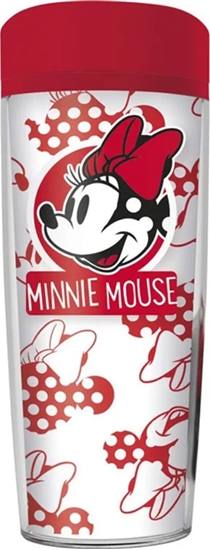Picture of Minnie Mouse Minnie Mouse - Kubek podróny 533 ml (Biay/Czerwony)