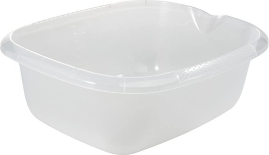 Изображение Miska Prostoktna 38x32cm 9l Z Wylewk Transparent (10558)