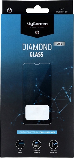 Picture of MyScreen Protector Apple iPhone 14 Pro 6.1" - Szko hartowane na pask cz ekranu DIAMOND GLASS LITE