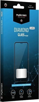 Изображение MyScreen Protector Motorola Moto E22/E22s - Szko hartowane na lekko zaokrglone ekrany DIAMOND GLASS LITE edge FULL GLUE