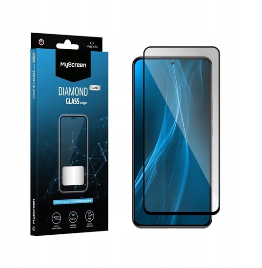 Изображение MyScreen Protector Oppo Reno6 4G/5G - Szko hartowane na lekko zaokrglone ekrany DIAMOND GLASS LITE edge FULL GLUE