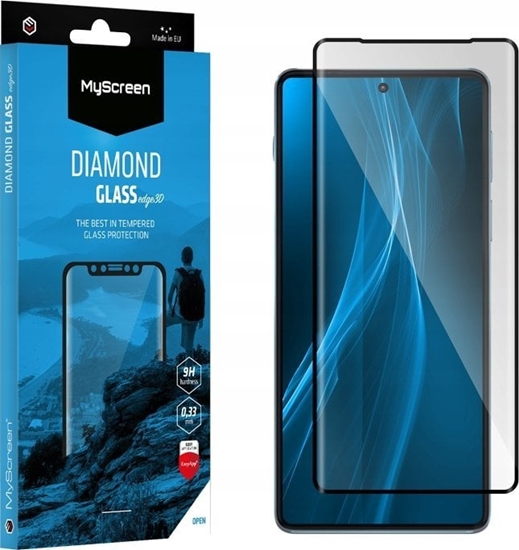 Изображение MyScreen Protector Realme 13 Pro/13 Pro+ - Szko hartowane na cay ekran MyScreen DIAMOND GLASS edge3D (czarna ramka)