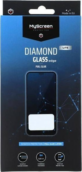 Picture of MyScreen Protector Samsung Galaxy S22 - Szko hartowane na lekko zaokrglone ekrany DIAMOND GLASS LITE edge FULL GLUE