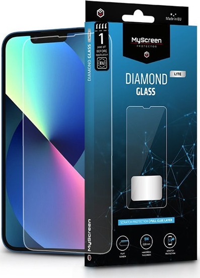 Изображение MyScreen Protector Szko hartowane Diamond Glass Lite iPhone 13/13 Pro