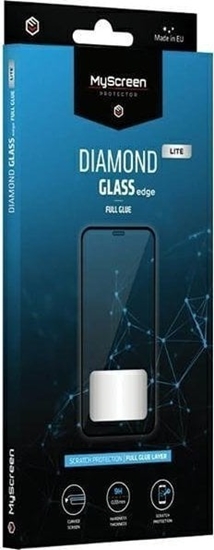 Изображение MyScreen Protector Szko hartowane MyScreen Diamond Glass Edge Lite FG Apple iPhone 15 Plus czarny/black Full Glue