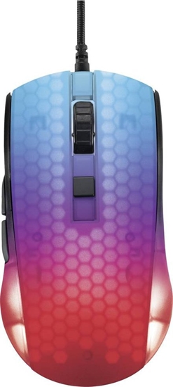 Picture of Mysz Deltaco Póprzezroczysta GAMING mysz gamingowa DM310, RGB, bardzo lekka, czarna / GAM-144