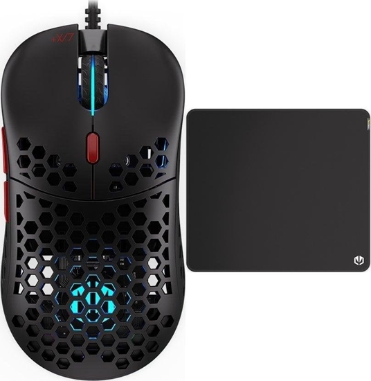 Изображение Mysz Endorfy LIX Plus (EY6A001) + Podkadka Endorfy Cordura Speed L (EY6B002)