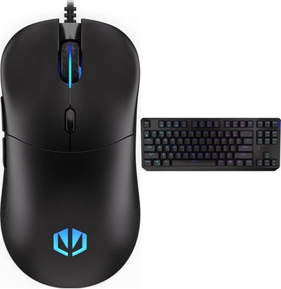 Attēls no Mysz Endorfy Mysz Endorfy GEM Plus (EY6A005) + Klawiatura Thock TKL Wireless Red Kailh Red Box (EY5A080)