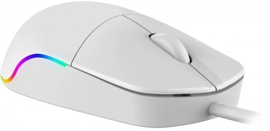Picture of Mysz przewodowa AZORA MB-241 1200 DPI biała podświetlenie