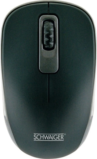 Picture of Mysz Schwaiger Schwaiger Maus PC optisch 3Tasten 1.200dpi kabellos schwarz