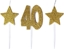 Attēls no MK TRADE wieczki urodzinowe z gwiazdkami 40 SH-588-40