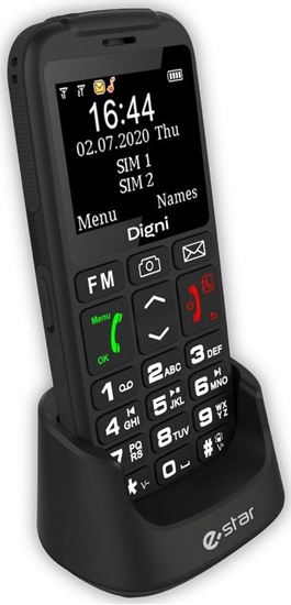 Picture of Mobilais telefons eSTAR Digni talk Black