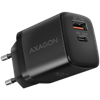 Picture of MOBILE CHARGER WALL USB 20W/2PORT BLACK ACU-PQ20 AXAGON