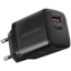 Picture of MOBILE CHARGER WALL USB 20W/2PORT BLACK ACU-PQ20 AXAGON