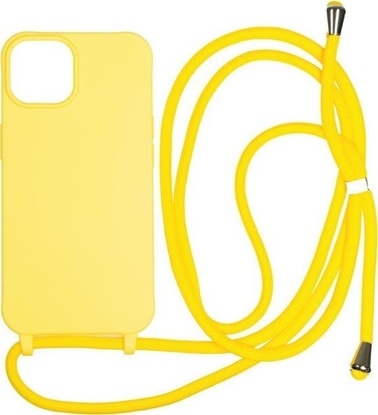 Изображение MOBILE ORIGIN Etui Lanyard Yellow - iPhone 15