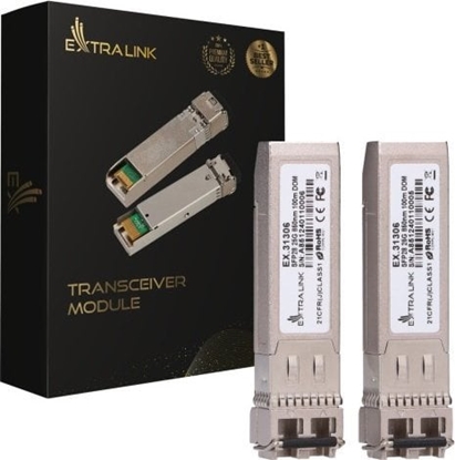 Picture of Modu SFP ExtraLink EXTRALINK SFP28 25G 850NM MM 100M LC DUPLEX 2-PACK
