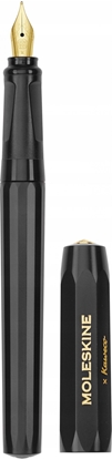 Attēls no Moleskine KAWECO X MOLESKINE pióro wieczne, M, czarne