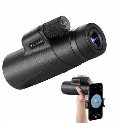 Attēls no Monokular Luneta K&F CONCEPT ZOOM 10x 42mm 10x42 BaK4 IP65 + Etui / KF33.089