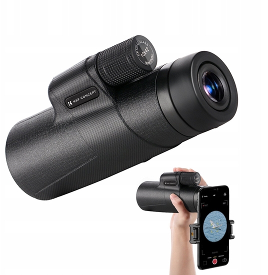 Picture of Monokular Luneta K&F CONCEPT ZOOM 10x 42mm 10x42 BaK4 IP65 + Etui / KF33.089